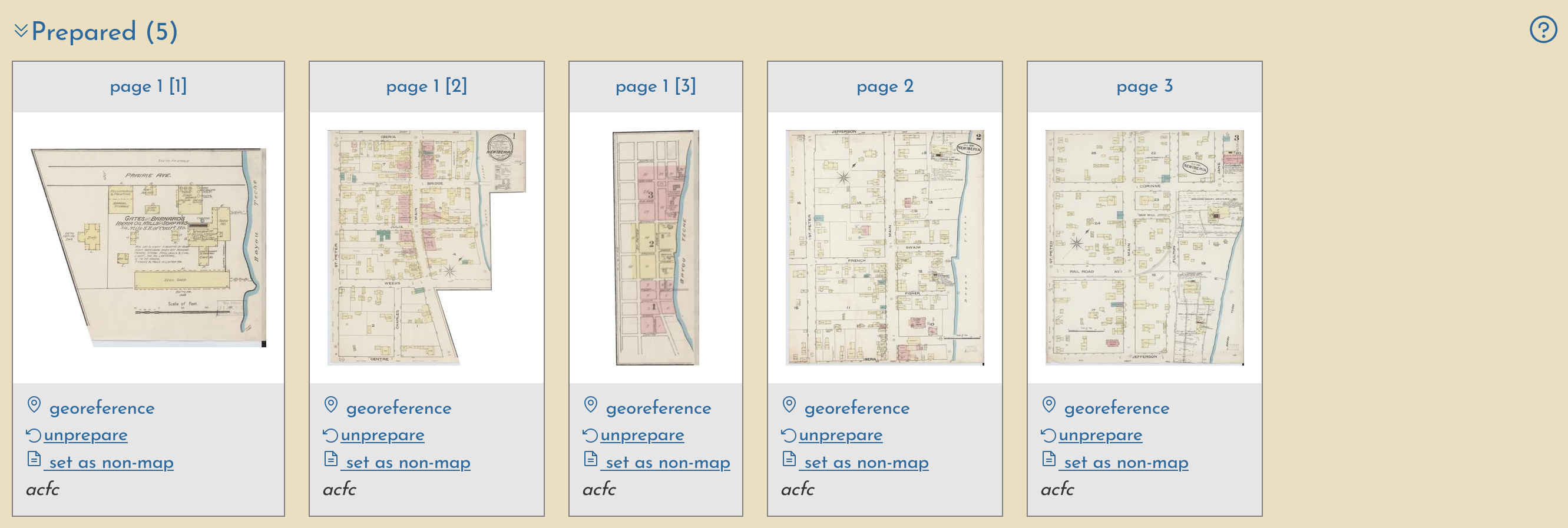 All documents have been prepared