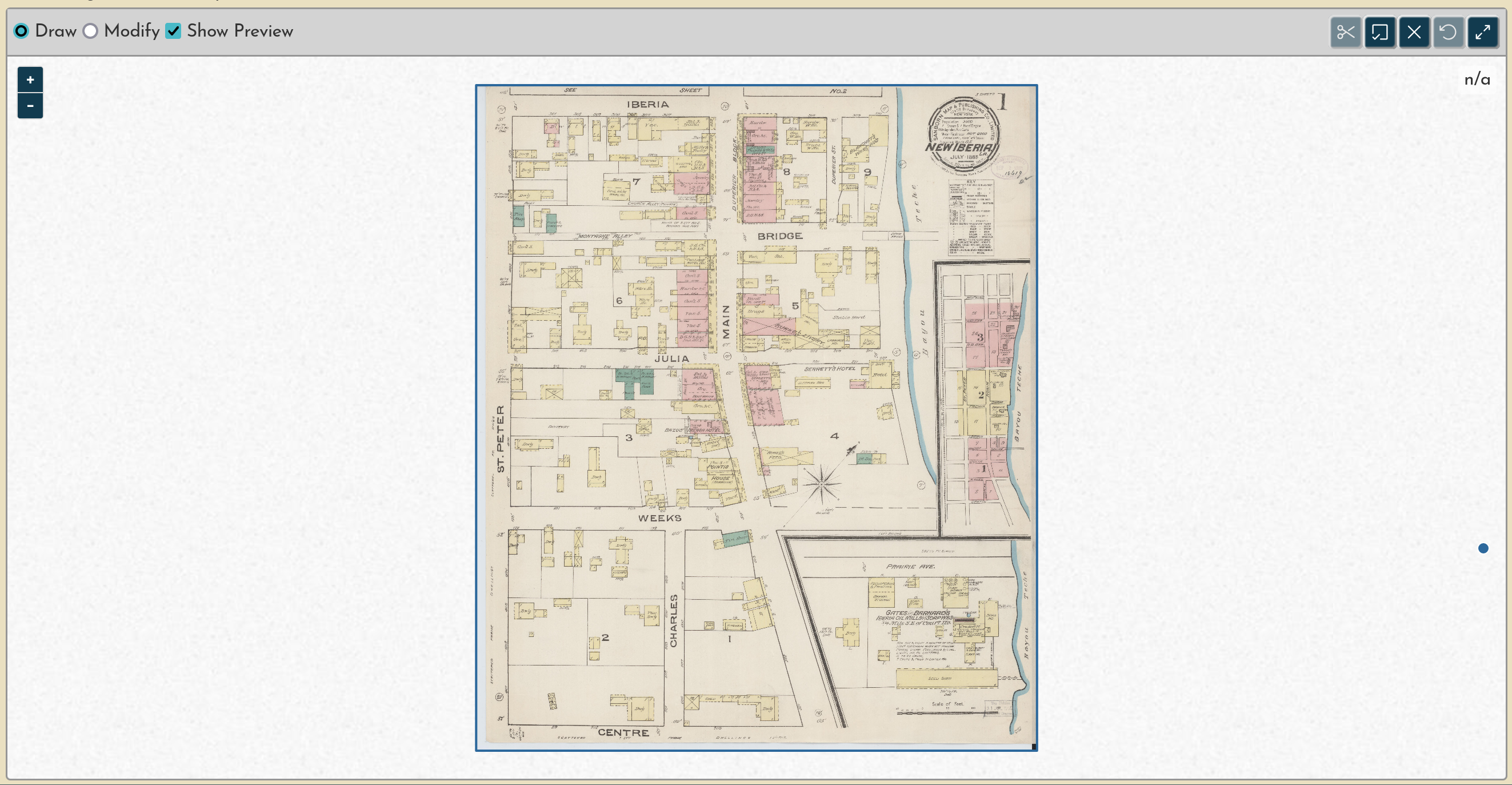 The splitting interfaces makes it easy to divide a document into different regions