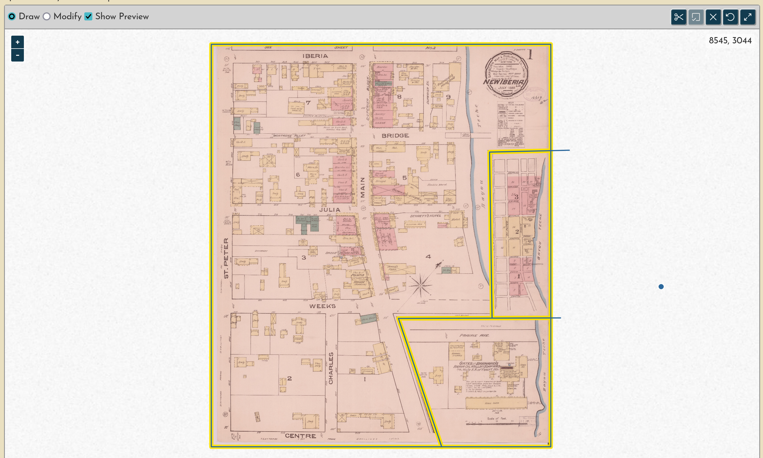 Splitting the first document into three pieces